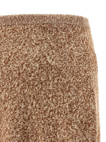 Versace Mouline Skirt Gold