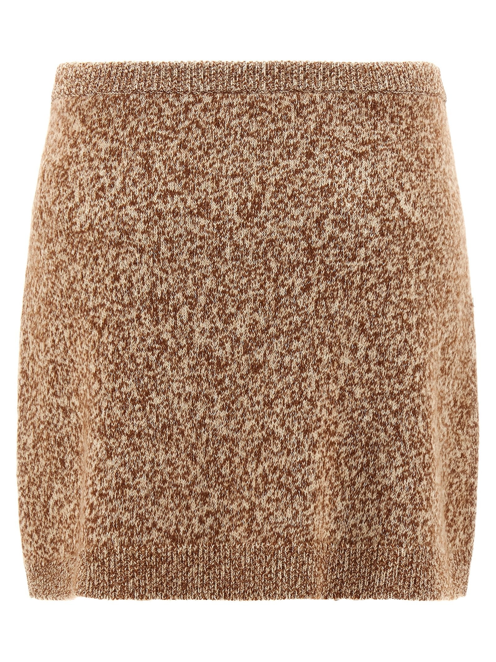 Versace Mouline Skirt Gold