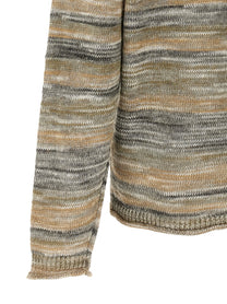 Roberto Collina Mouliné Sweater Grey