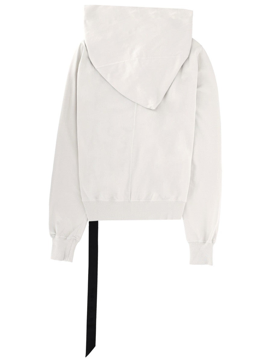 DRKSHDW Men's Mountain Sweatshirt White