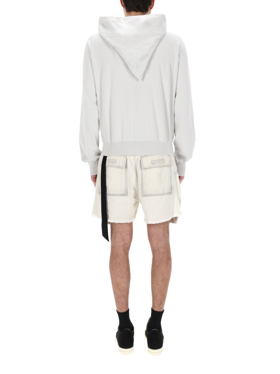 DRKSHDW Men's Mountain Sweatshirt White