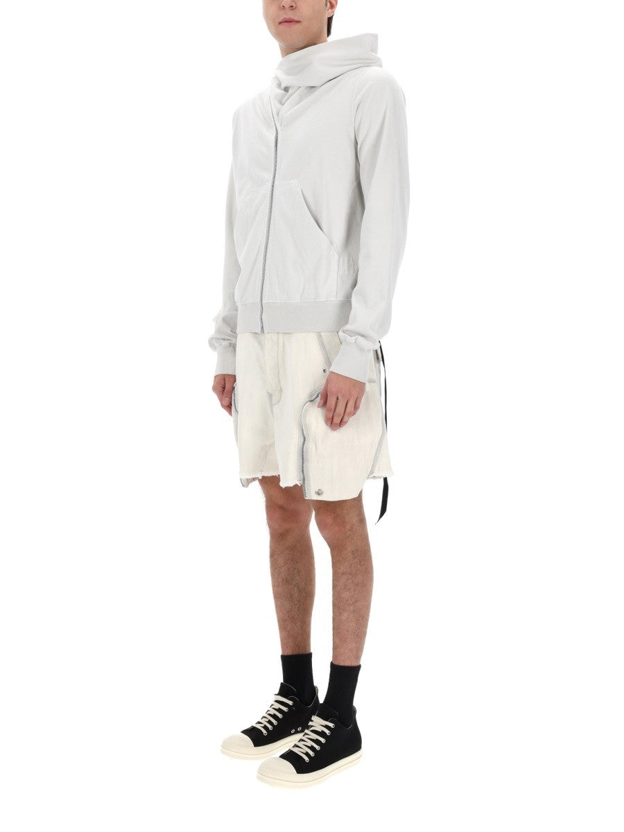 DRKSHDW Men's Mountain Sweatshirt White