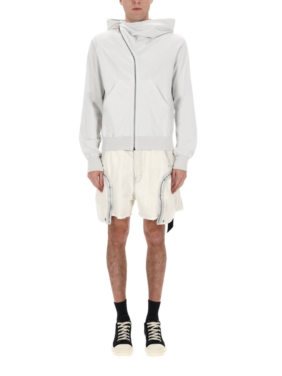 DRKSHDW Men's Mountain Sweatshirt White
