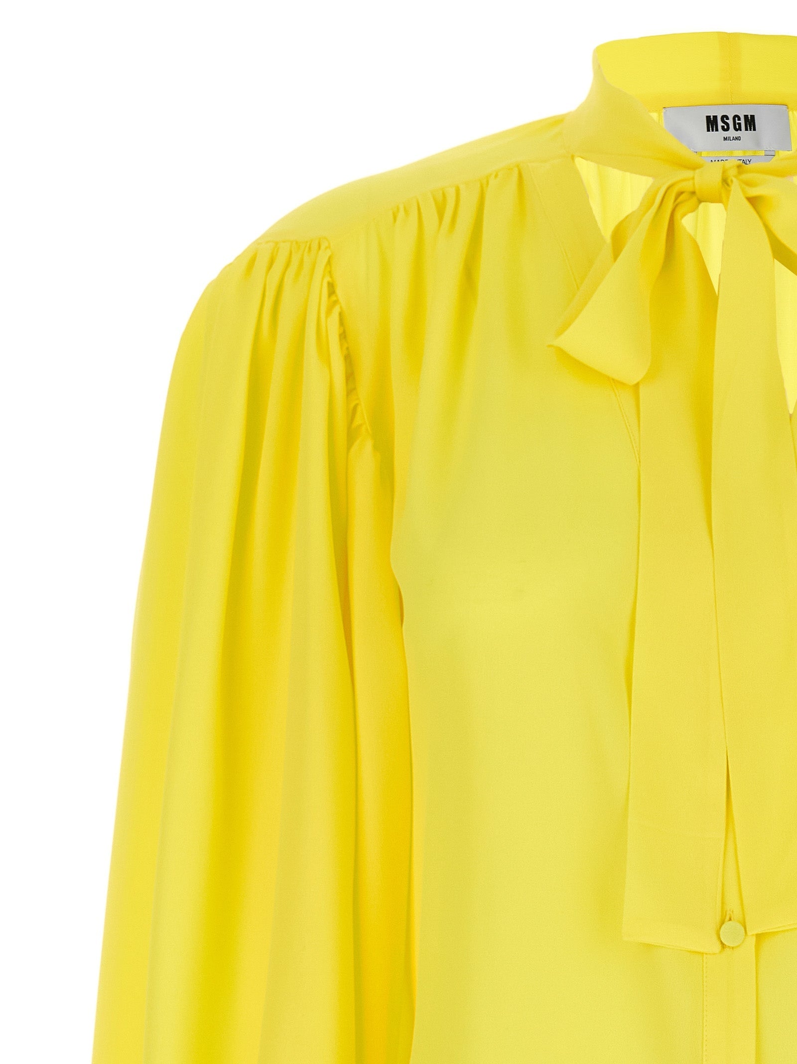 MSGM - MSGM - Bow shirt - Women’s Tops