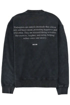 MSGM Men's Printed Sweatshirt Grey, view 3