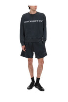 MSGM Men's Printed Sweatshirt Grey, view 2