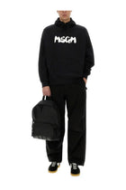 MSGM Men's Hoodie Black, view 2