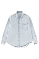 MSGM Men's Shirt Blue