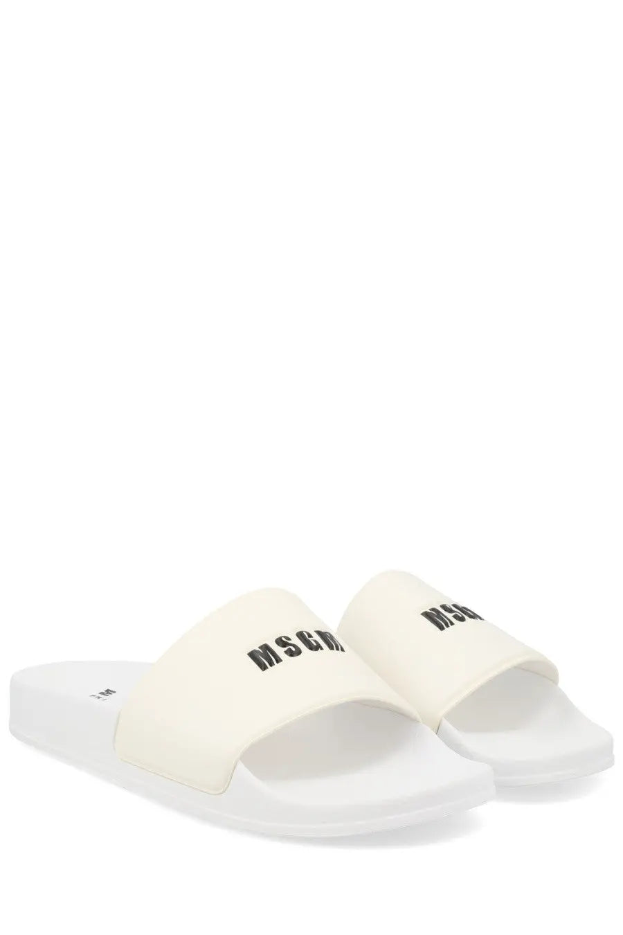 MSGM Men's Slide White, view 2