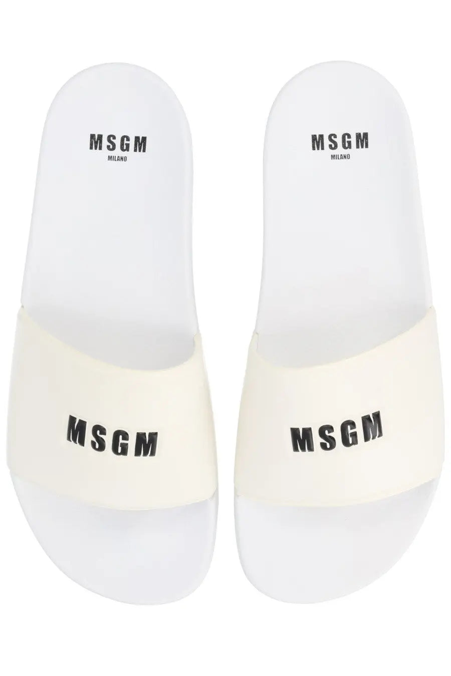 MSGM Men's Slide White, view 5