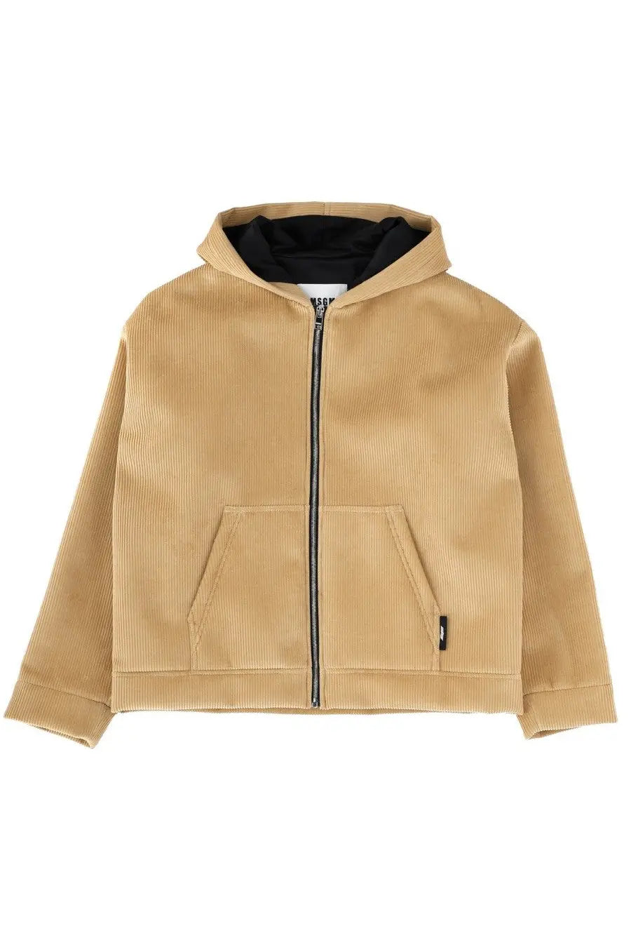 MSGM Men's Velvet Jacket Beige