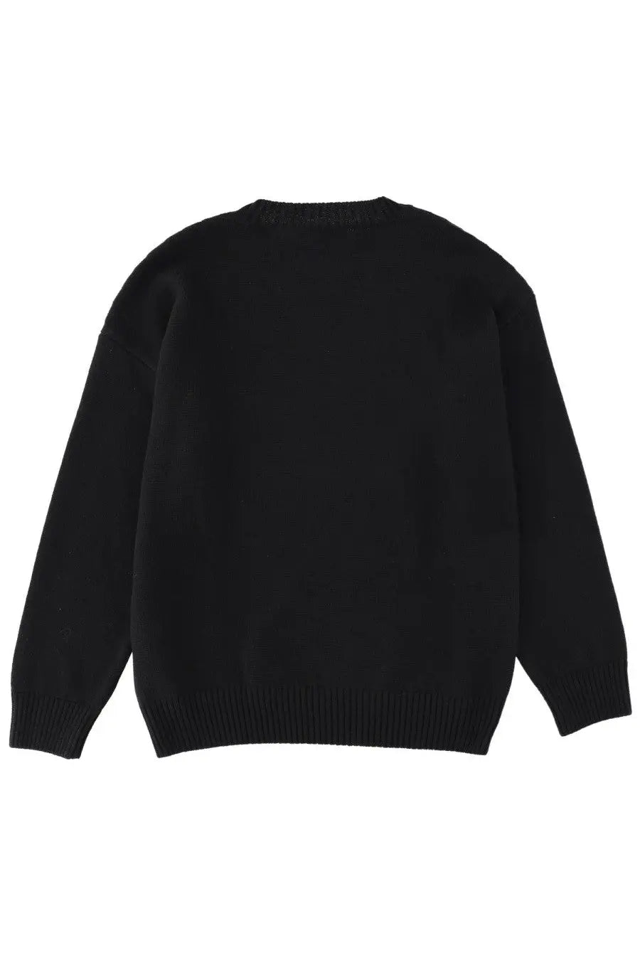MSGM Men's Wool Sweater Black, view 2