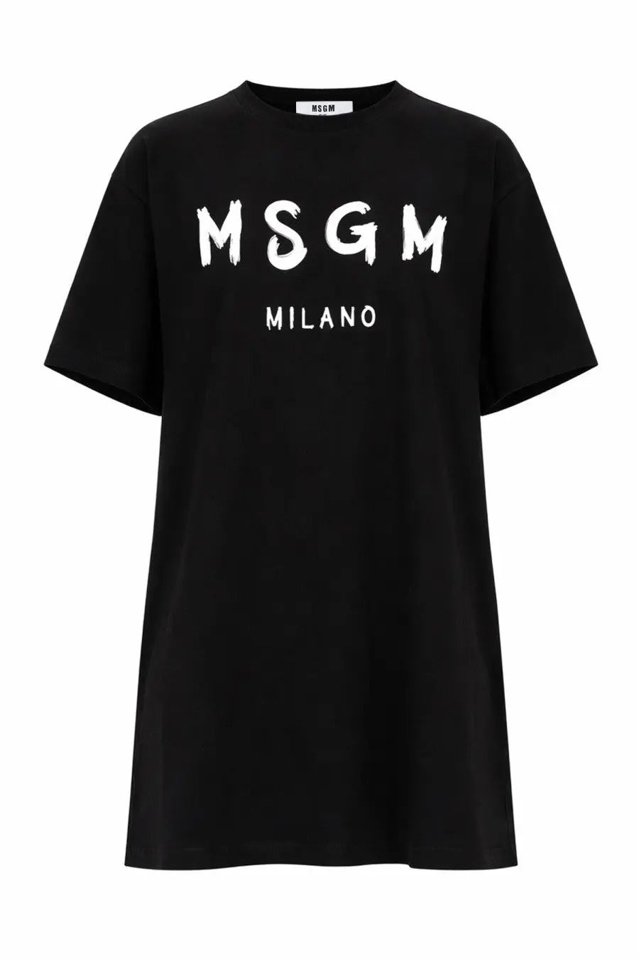 MSGM Women's Dress with Pennellato Black