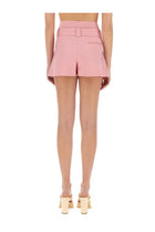 MSGM Women's Belted Shorts Blue, view 3