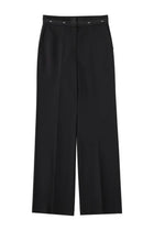 MSGM Women's Cool Wool Pants Black