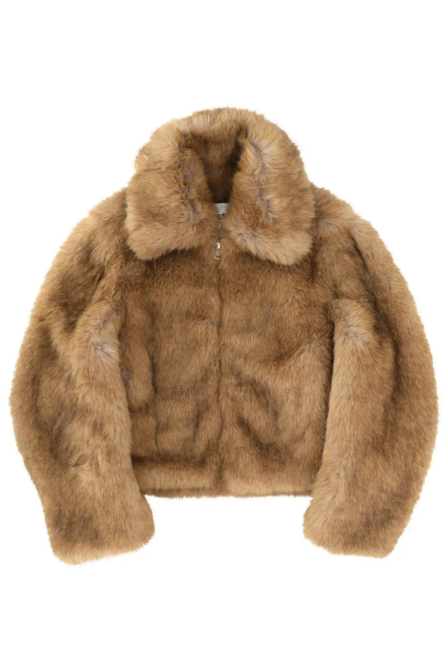 MSGM Women's Eco Fur Jacket Beige