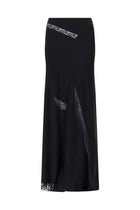 MSGM Women's Skirt with Details in Lace Black