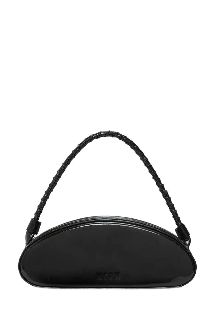 MSGM Women's Leather Handbag Black