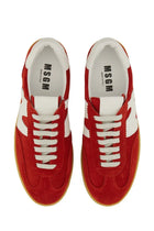 MSGM Women's Retro Sneaker Red, view 3