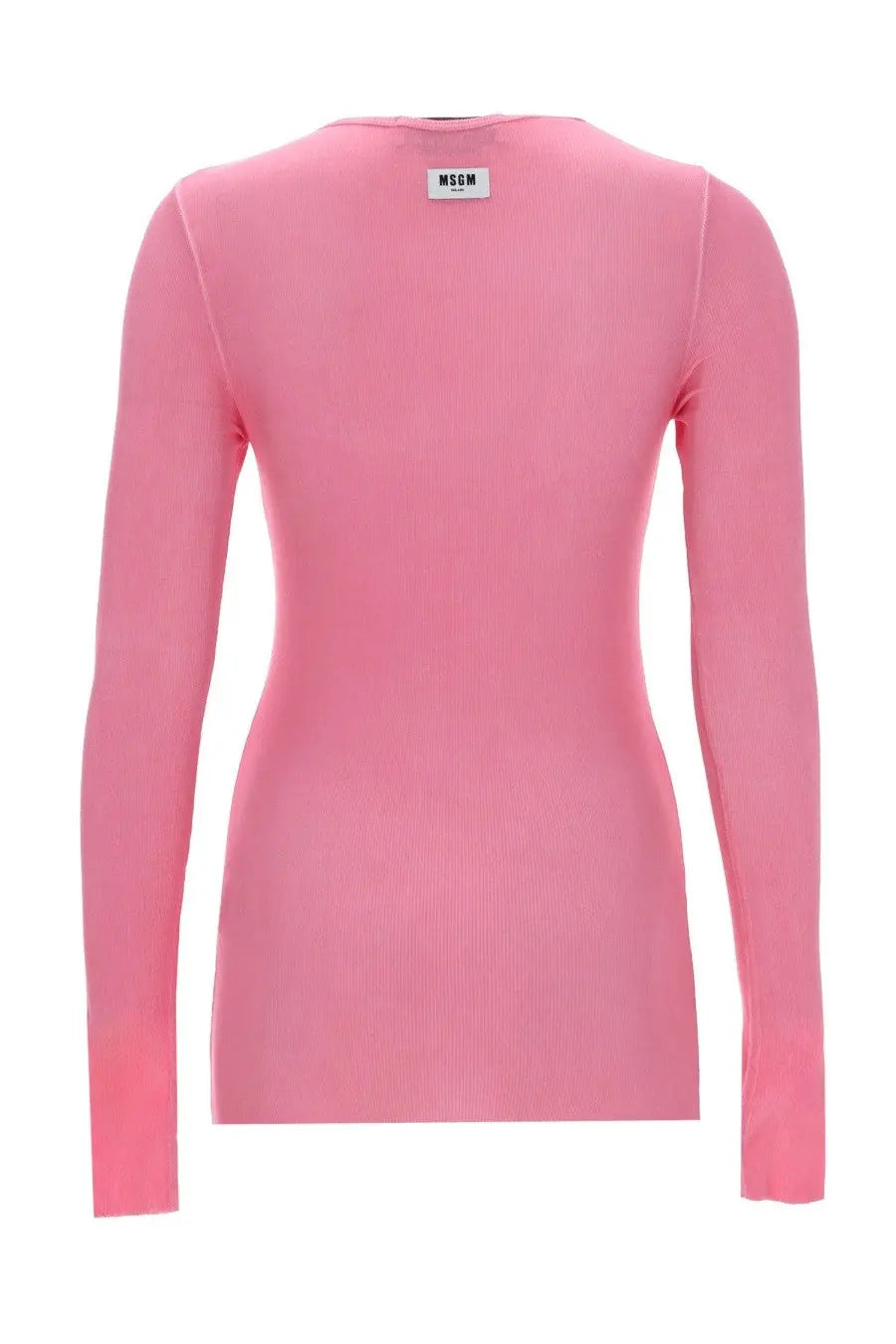 MSGM Women's Shirt in Viscosa Blue, view 2