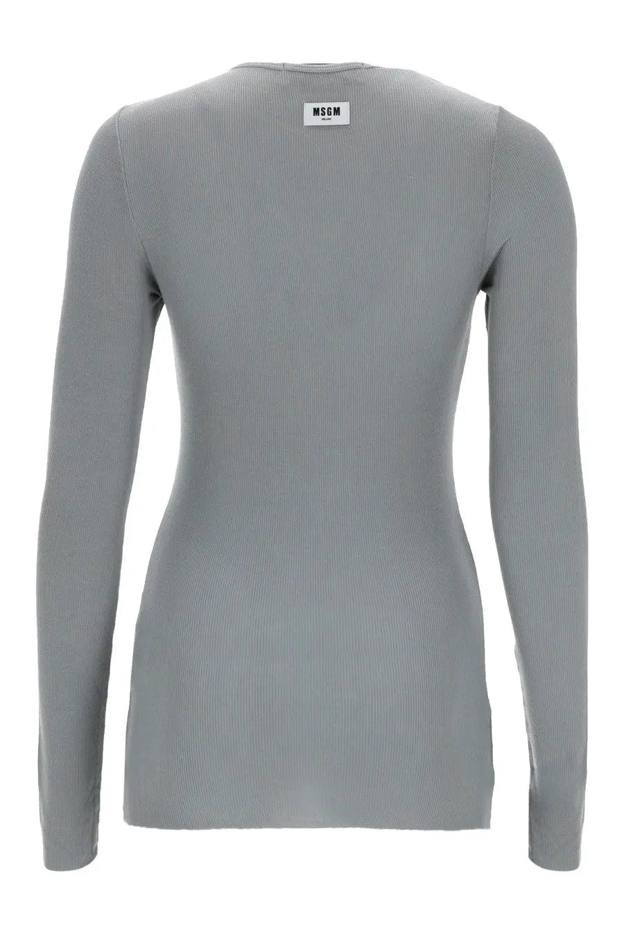 MSGM Women's Shirt in Viscosa Grey, view 2