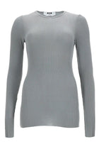 MSGM Women's Shirt in Viscosa Grey