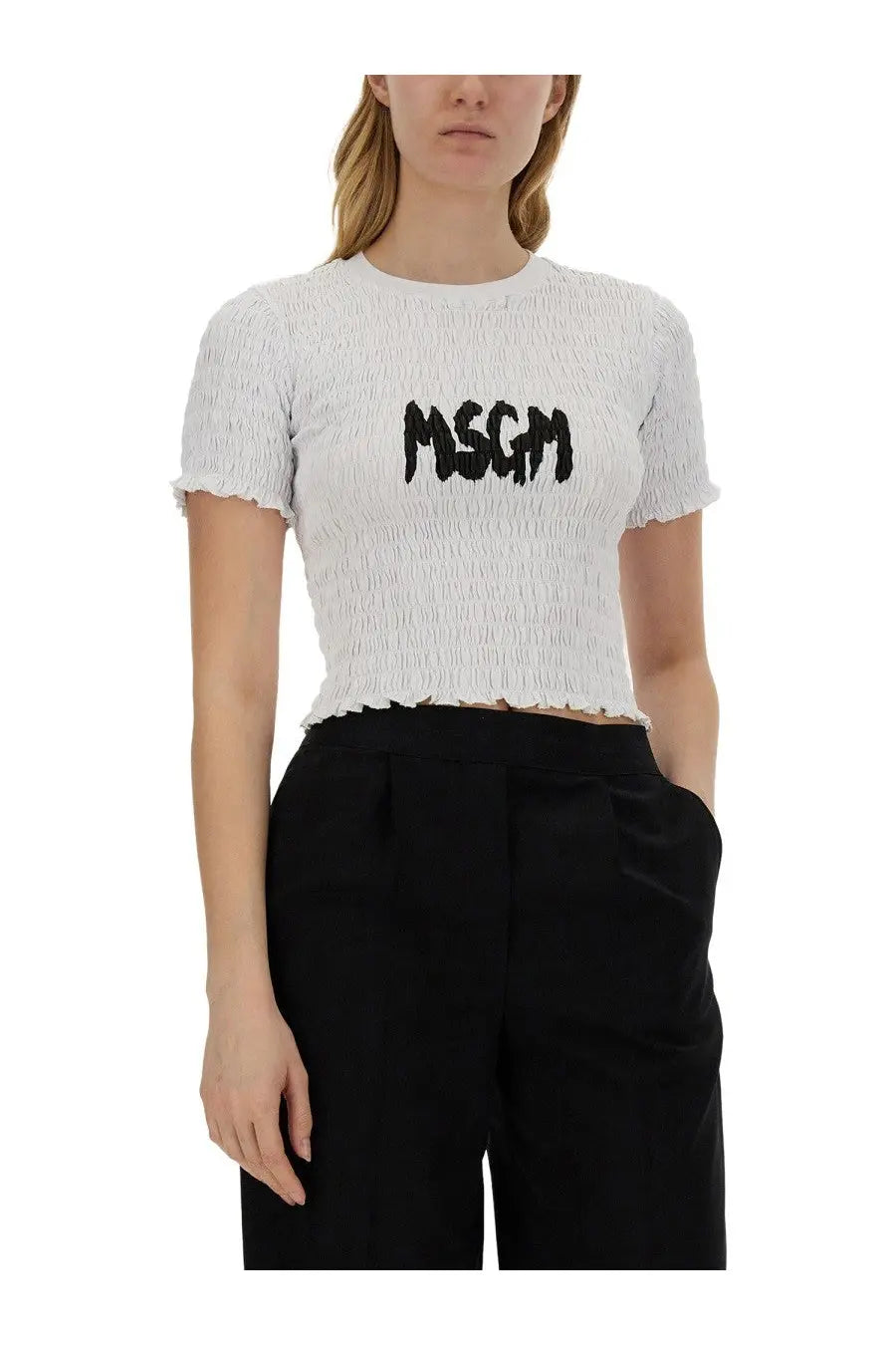 MSGM Women's Shirt White, view 4