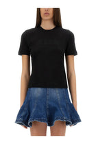 MSGM Women's Slim Fit Shirt Black