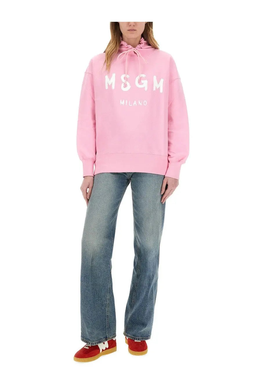 MSGM Women's Sweatshirt Blue, view 2