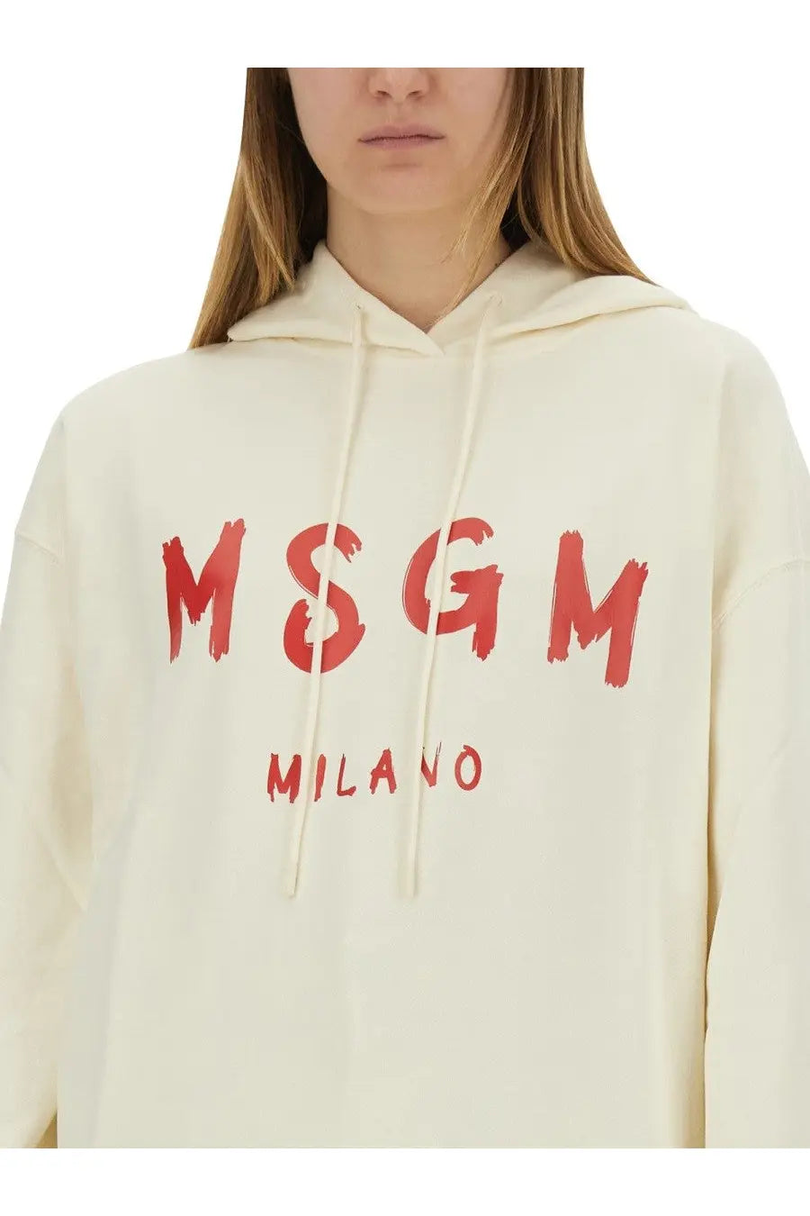 MSGM Women's Sweatshirt White, view 4