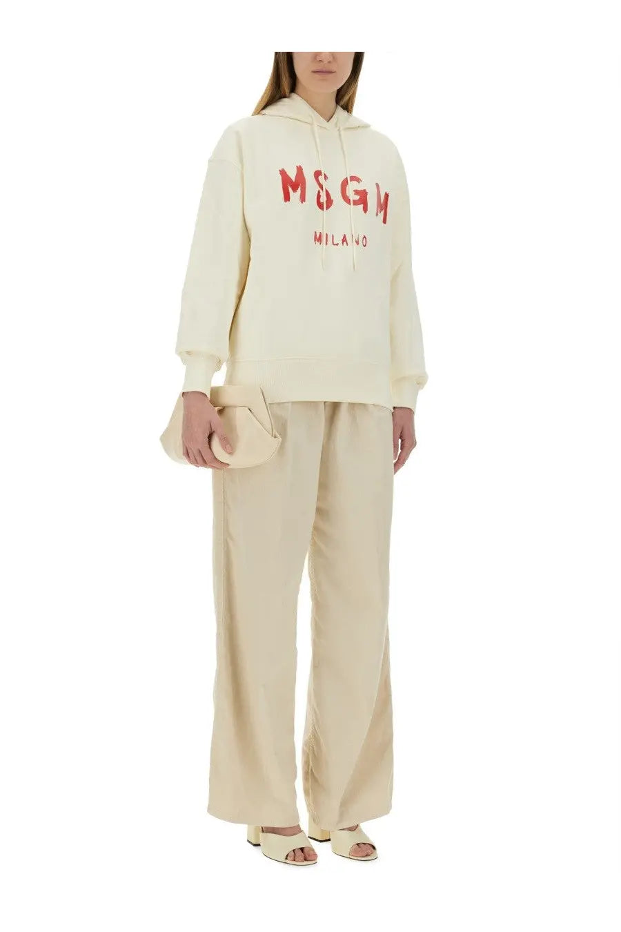 MSGM Women's Sweatshirt White, view 2