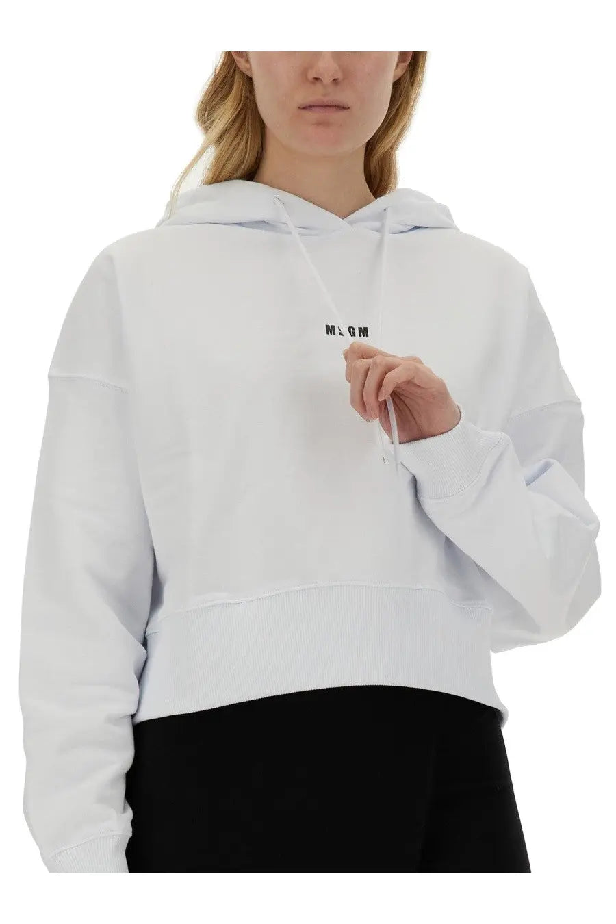 MSGM Women's Sweatshirt White, view 4