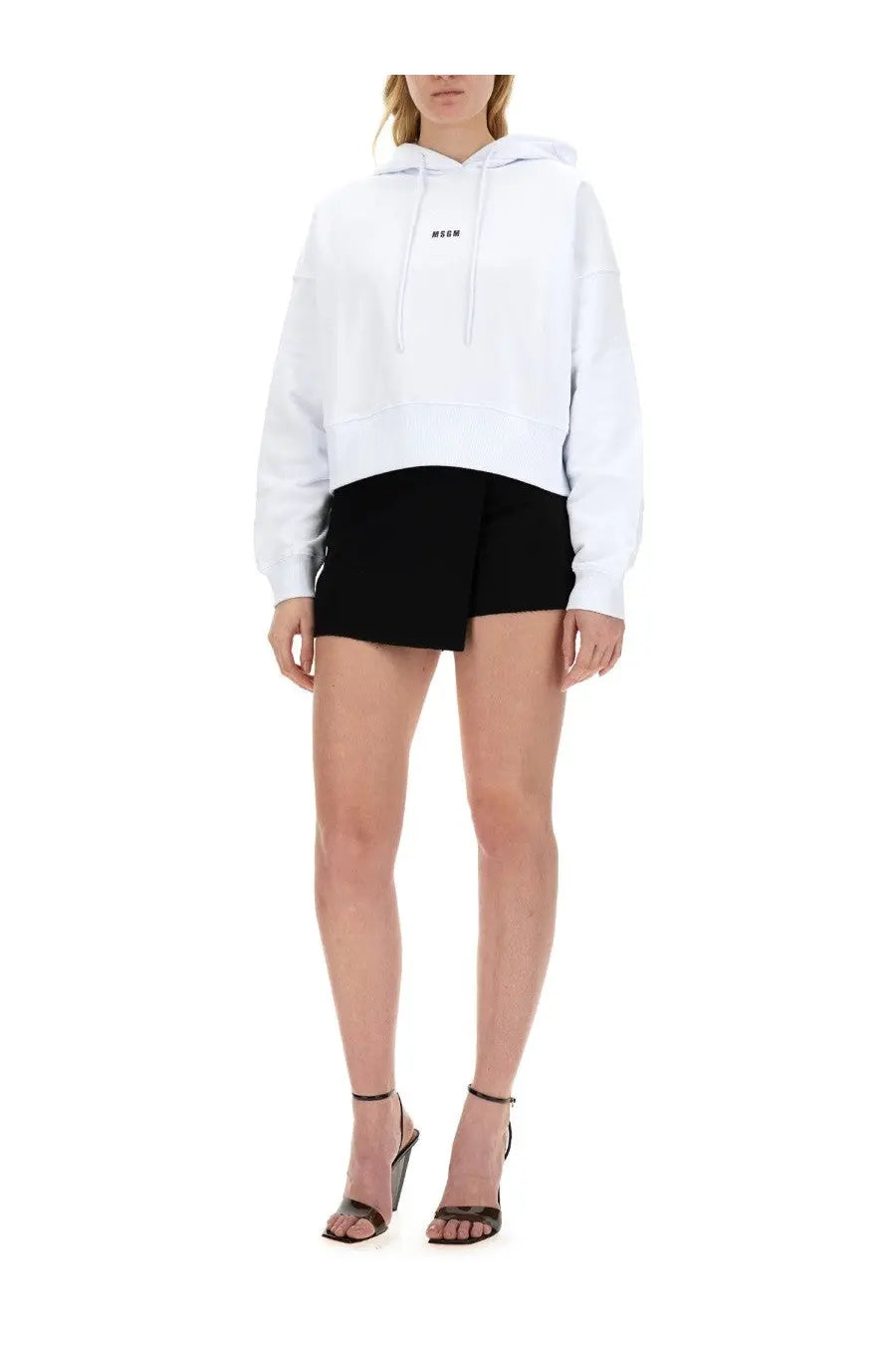 MSGM Women's Sweatshirt White, view 2