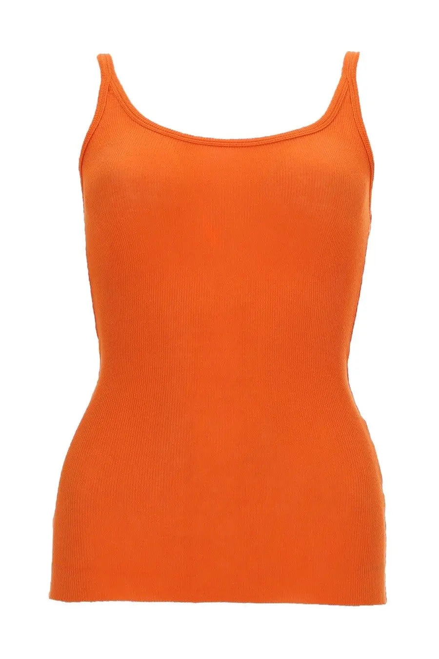 MSGM Women's Tank Top in Viscosa Orange