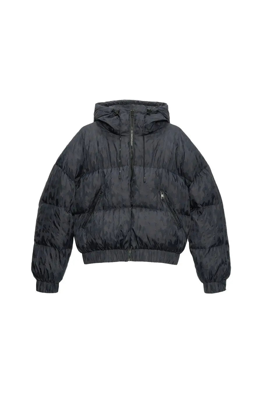 MSGM Women's Themwave Padded Down Jacket Black