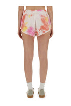 MSGM Women's Tie Dye Bermuda Shorts Multicolor, view 3