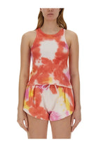 MSGM Women's Top Tie Dye Multicolor