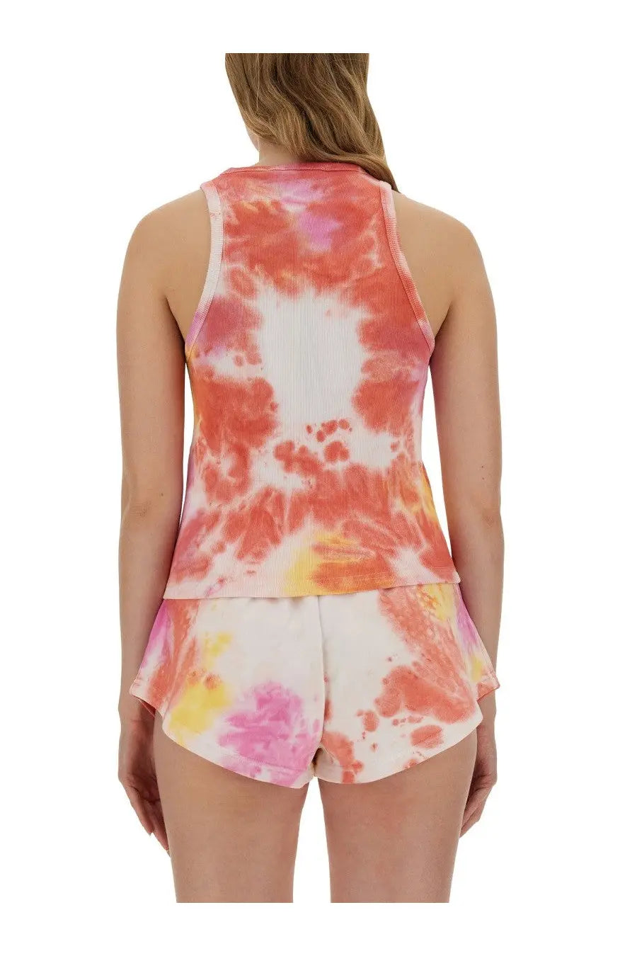 MSGM Women's Top Tie Dye Multicolor, view 3