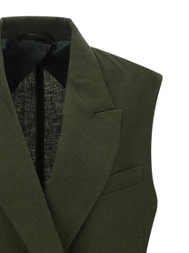 Max Mara Studio Mstaia Vest Green