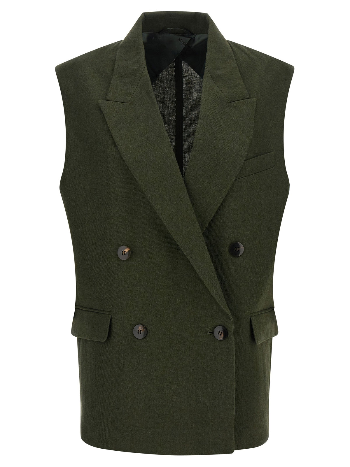 Max Mara Studio Mstaia Vest Green