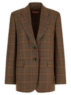 Max Mara Studio Mstalca Blazer Brown