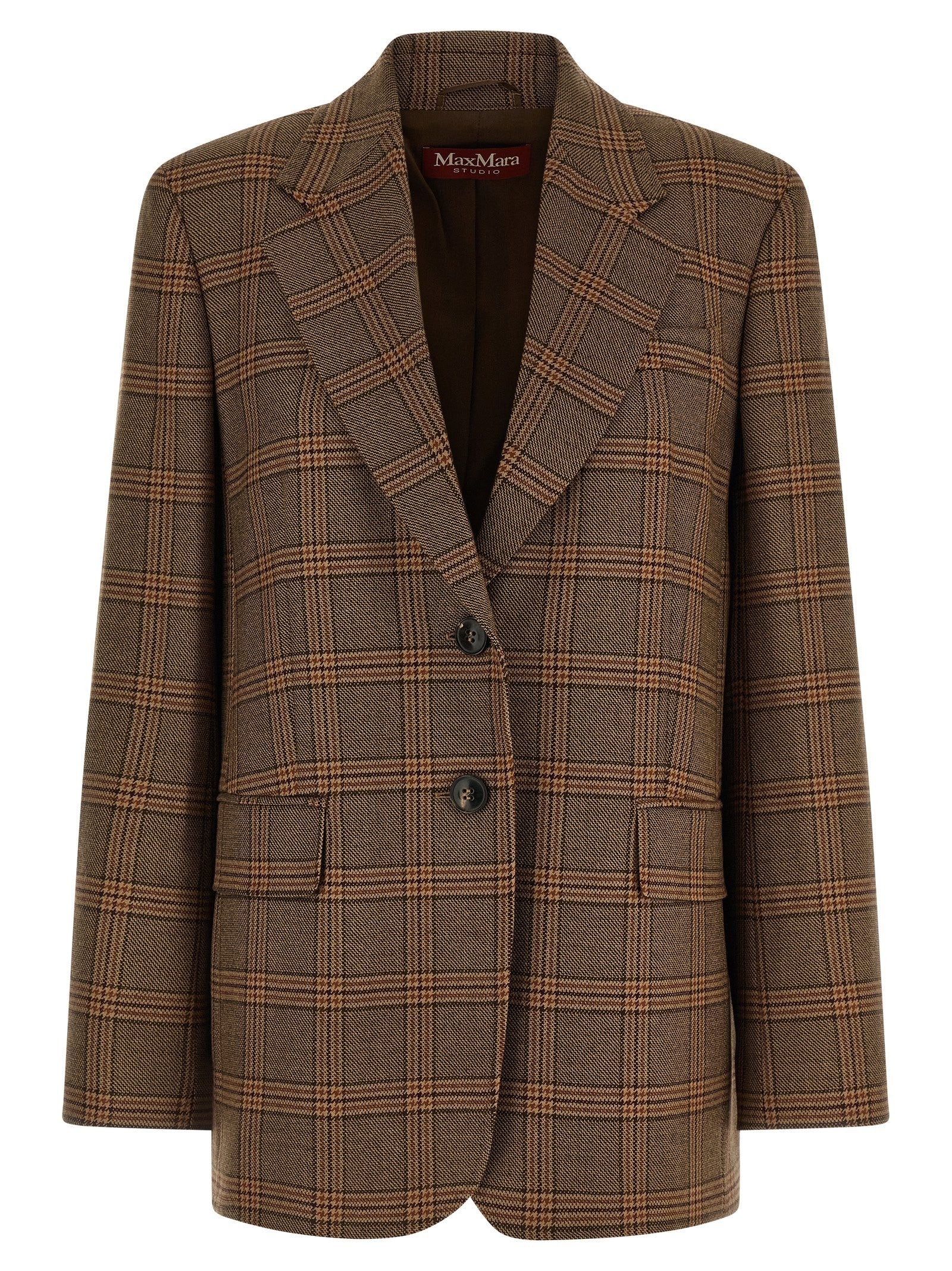 Max Mara Studio Mstalca Blazer Brown