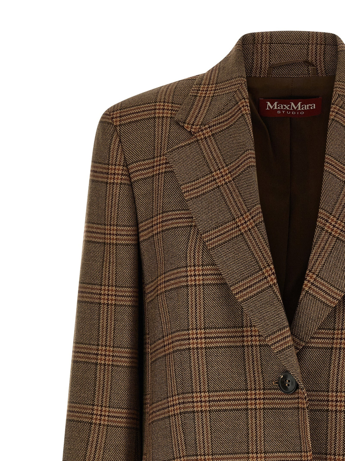 Max Mara Studio Mstalca Blazer Brown, view 3