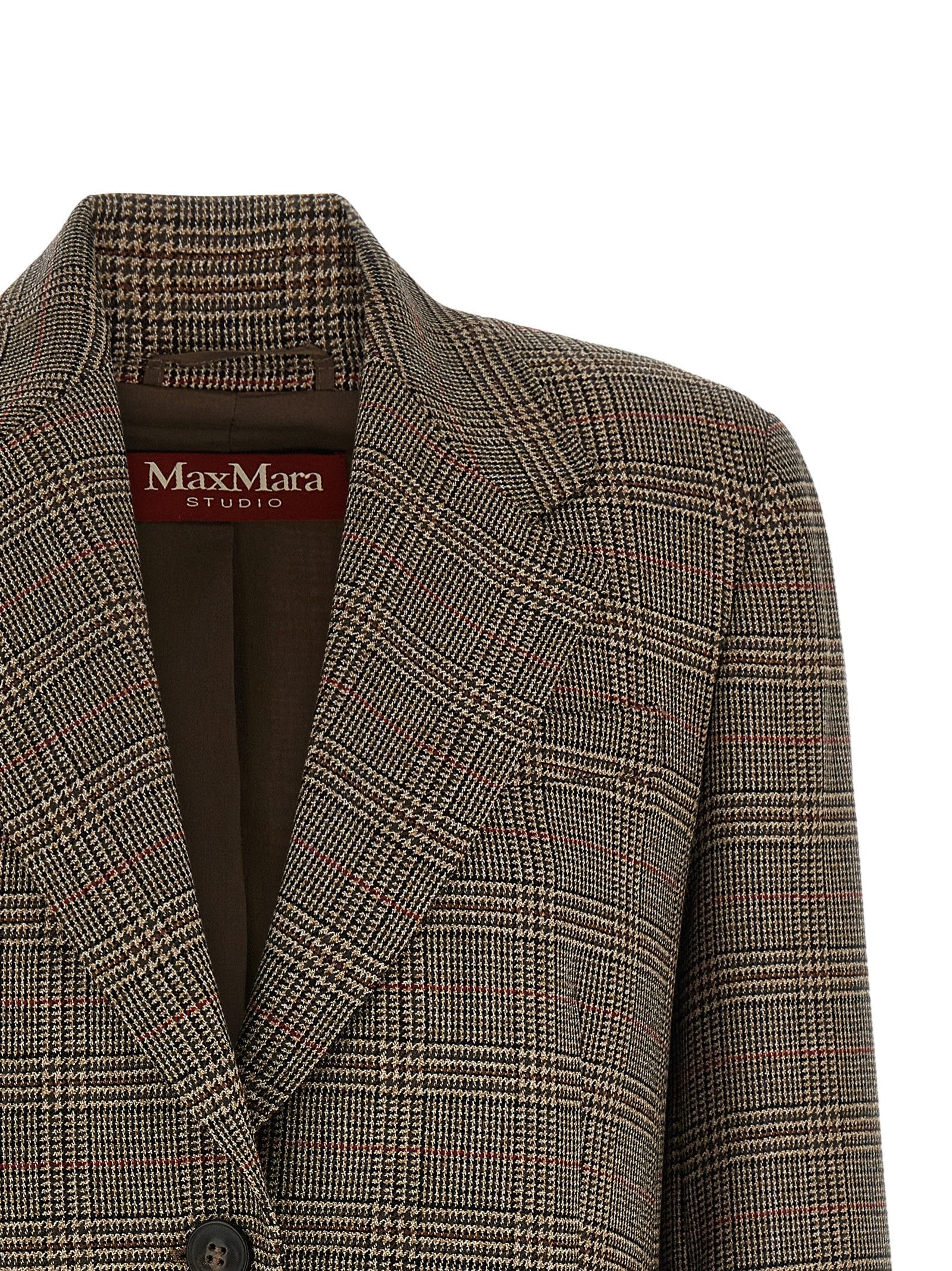 Max Mara Studio Mstalca Blazer Brown