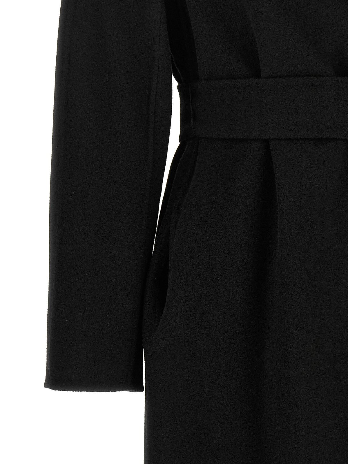 Max Mara Studio Mstcles Coat Black