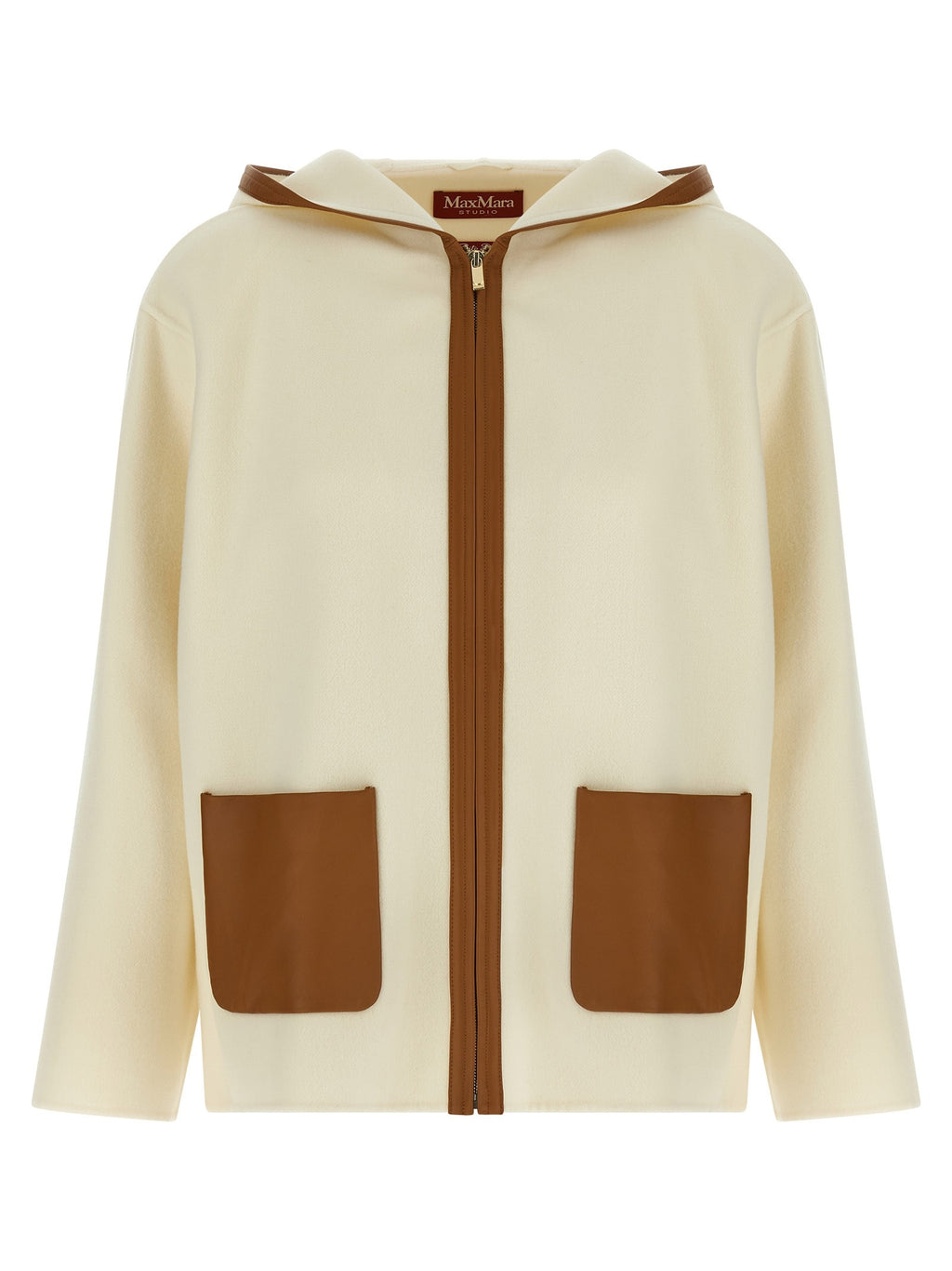 Max Mara Studio Mstcomica Coat White