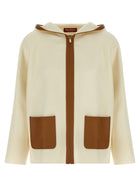 Max Mara Studio Mstcomica Coat White