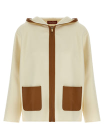 Max Mara Studio Mstcomica Coat White
