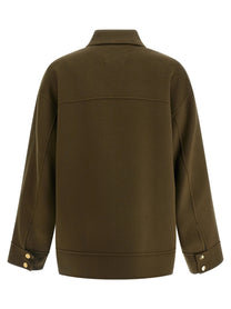 Max Mara Studio Mstdisco Padded Coat Green, view 3