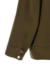Max Mara Studio Mstdisco Padded Coat Green, view 5